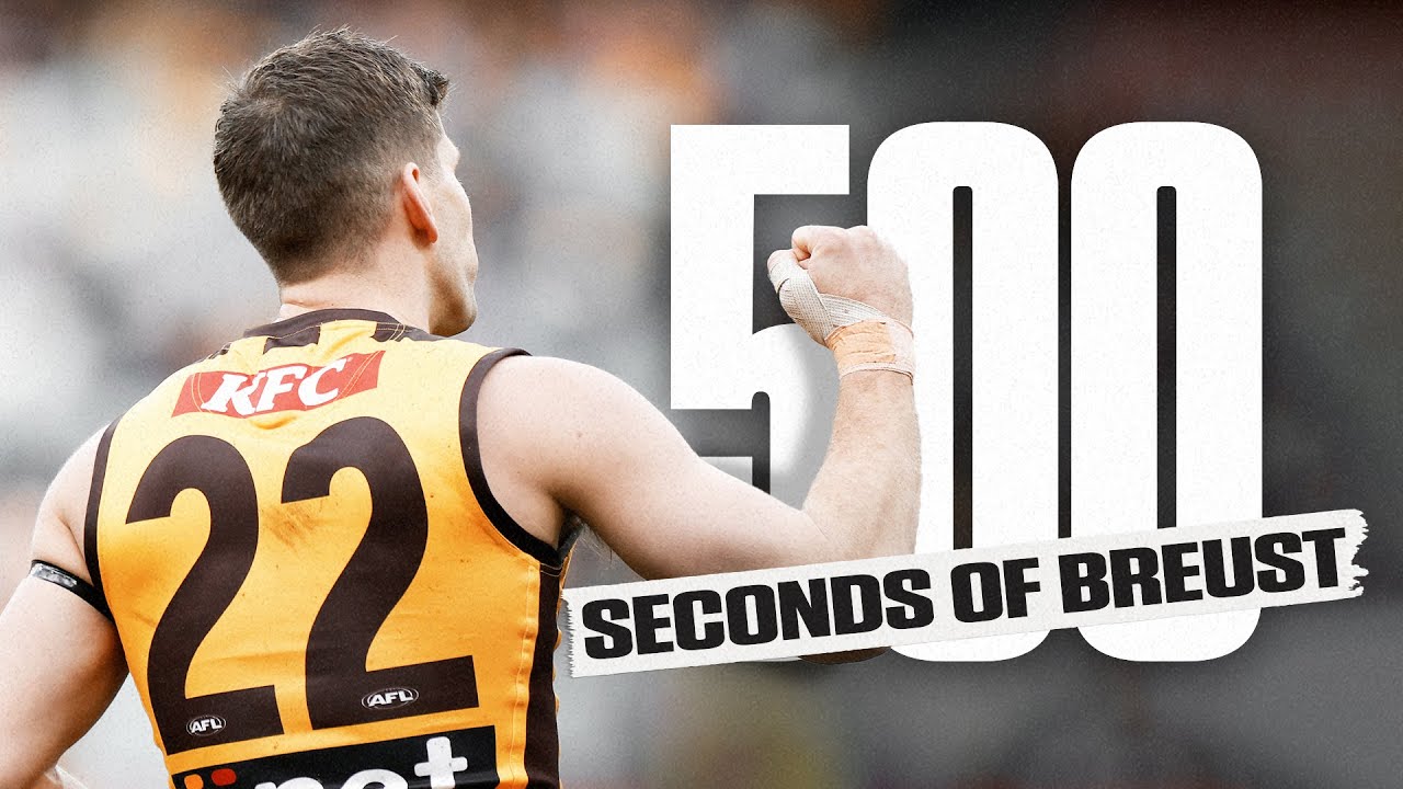 500 Seconds For 500 Goals | Luke Breust Highlights