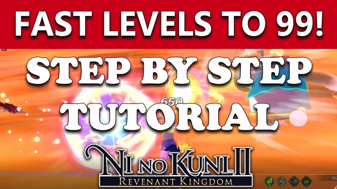Ni No Kuni 2 - End Game Party EXP FARMING Tutorial - FAST Leveling From 65 - 99 (Chapter 9)!