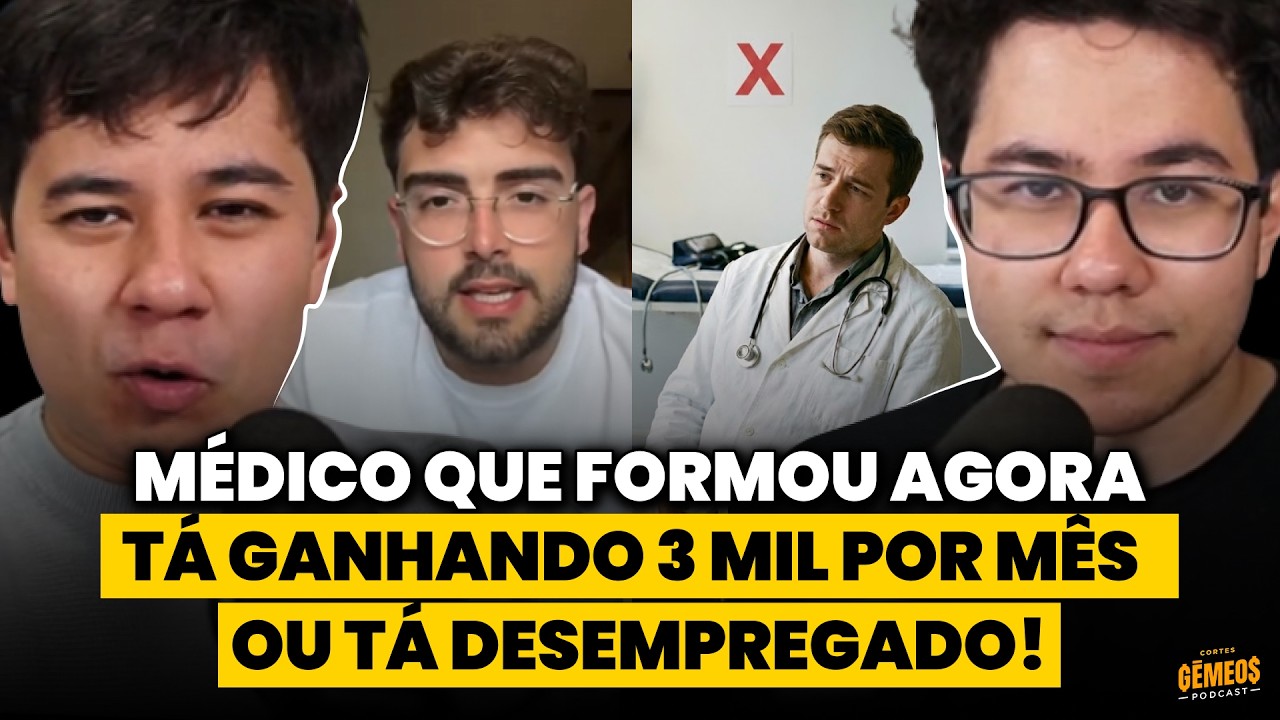 A BOLHA DA MEDICINA ESTOUROU NO BRASIL E SÓ VAI PIORAR..