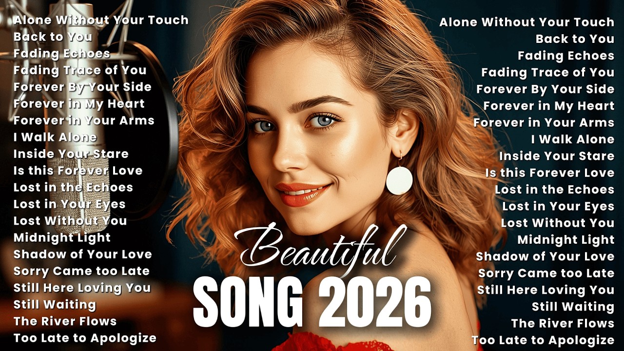 Romantic Love Songs 2026 🌙 | Beautiful Sad Ballads & Easy-Listening Emotional Playlist