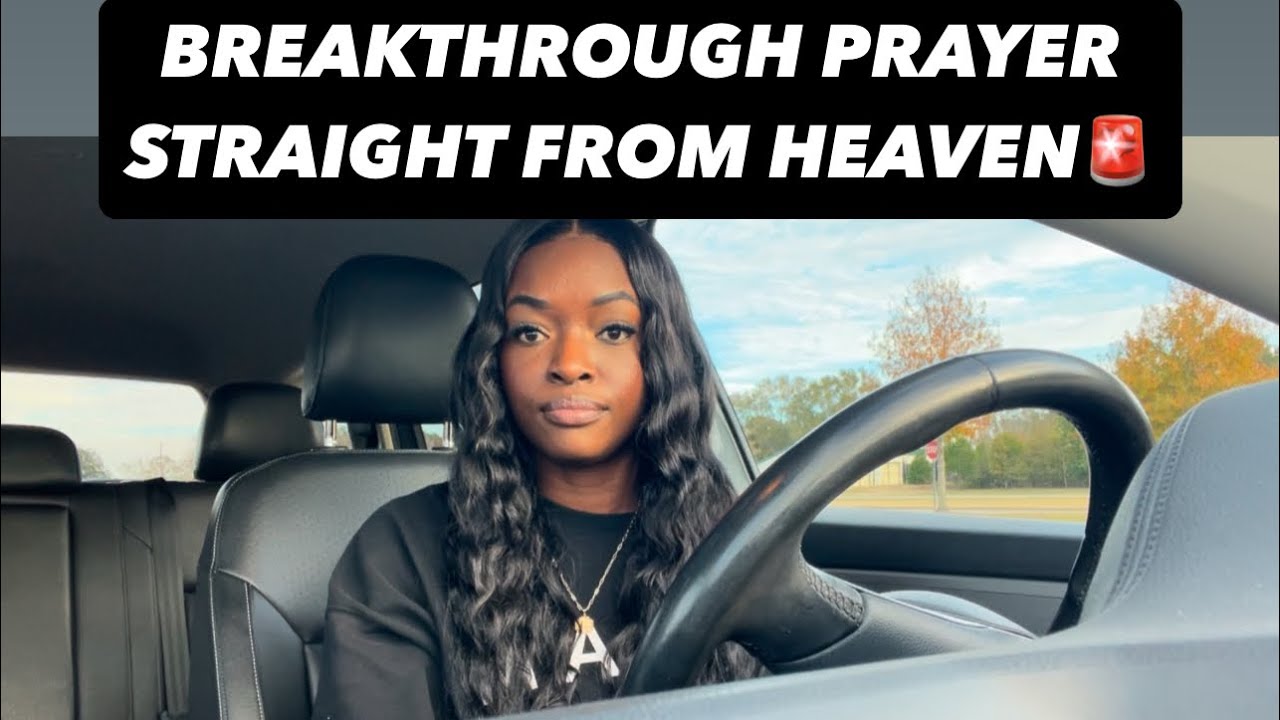 God sent this BREAKTHROUGH PRAYER just for YOU! Listen NOW!