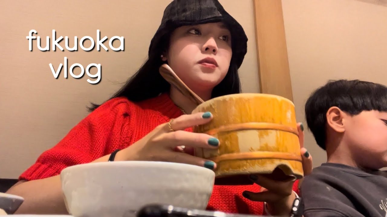 이케아 갔다가 하카타역에서 닭고기덮밥 먹고 킷테에서 디저트 사먹은 후쿠오카일상