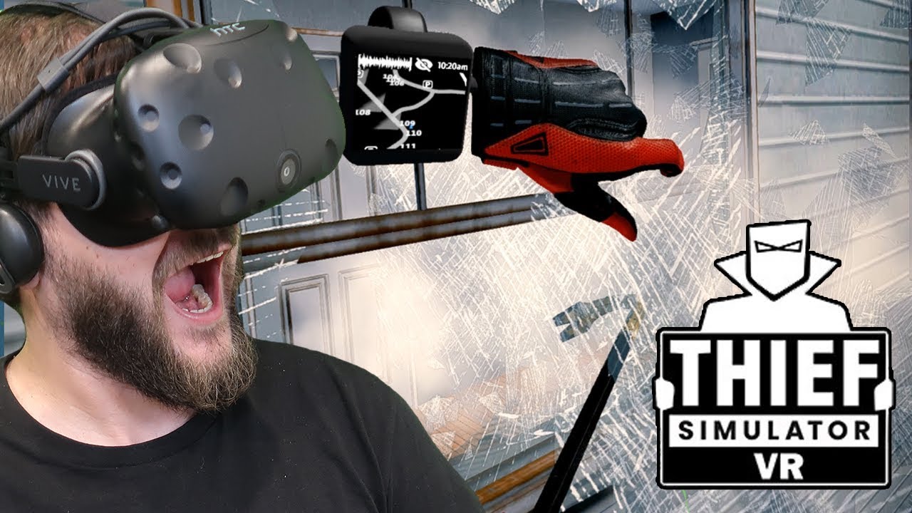 SYMULATOR ZŁODZIEJA NA VR? 💰 - Thief Simulator VR  (HTC VIVE VR)