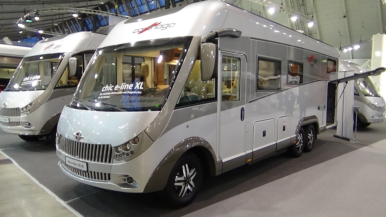 2017 Carthago chic e-Line I 55 XL linerclass - Exterior + Interior - Caravan Show CMT Stuttgart 2017