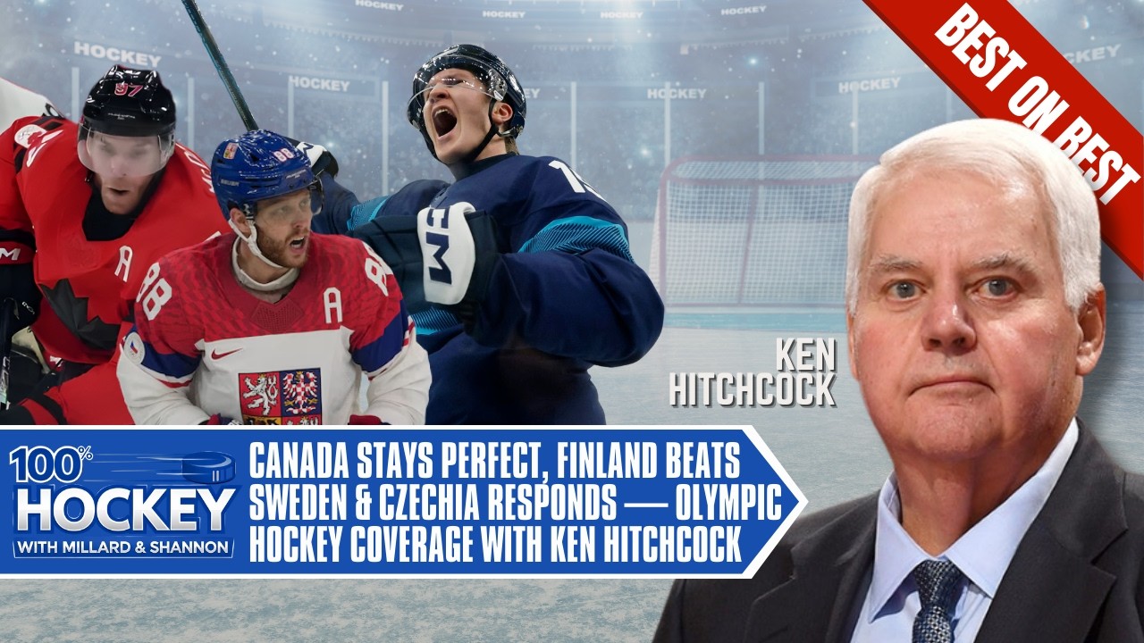 Canada Stays Perfect, Finland Beats Sweden & Czechia Responds — Olympic Hockey with Ken Hitchcock
