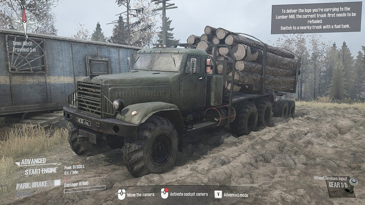Spintires: MudRunner | Repair & Refuel