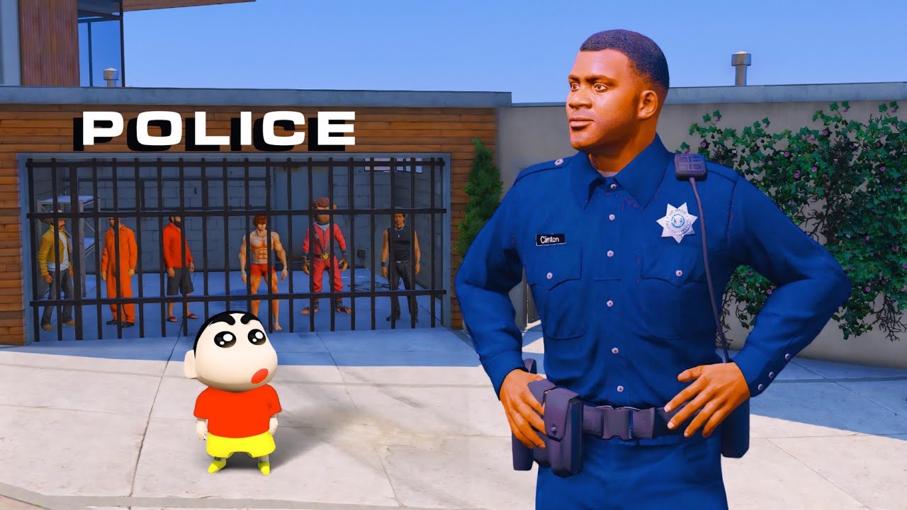 Franklin First day as Police Officer in Gta 5