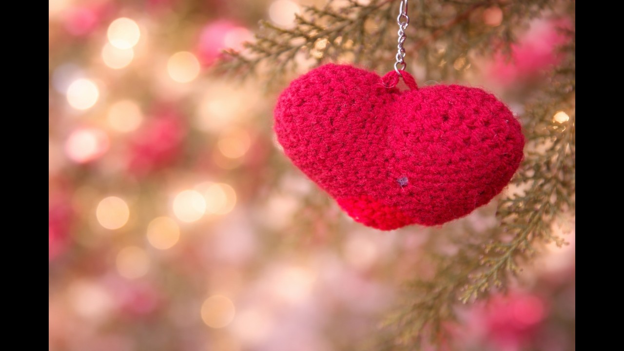 Серце гачком / В'язаний брелок частина 4 #crochet  #knitting