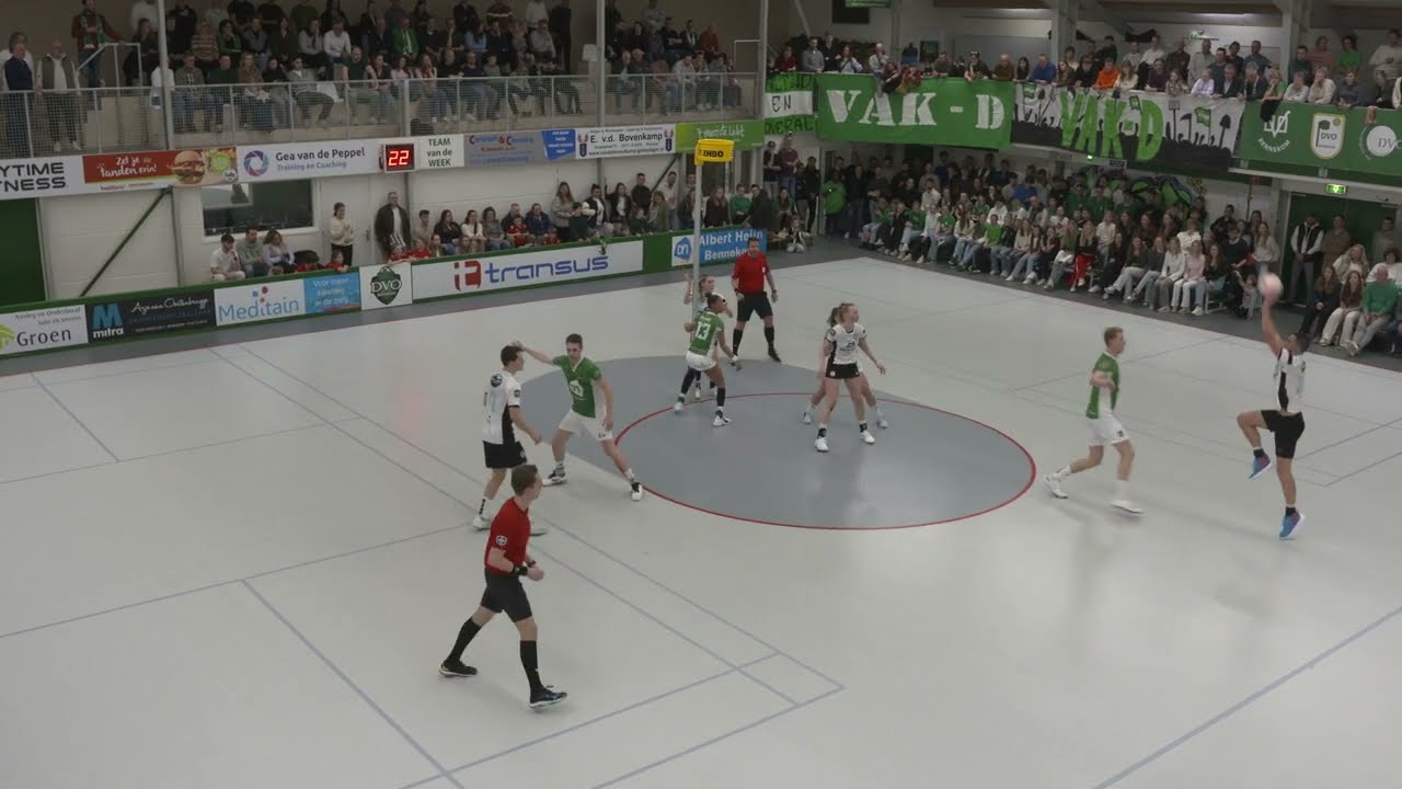 Doelpunten DVO/Transus 1 - HKC/Creon Kozijnen 1 | speelronde 14 KKL 23 feb 2025