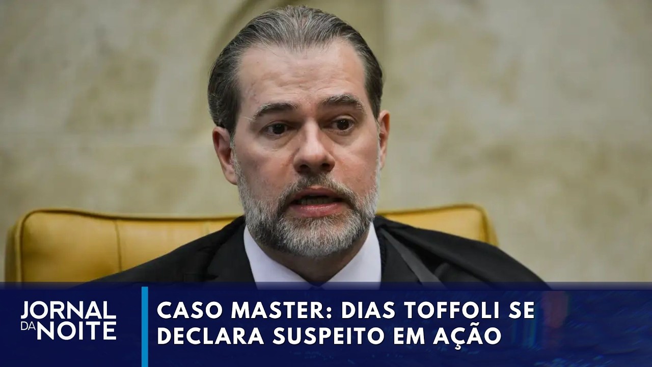 Caso Master: Dias Toffoli se declara suspeito em ação