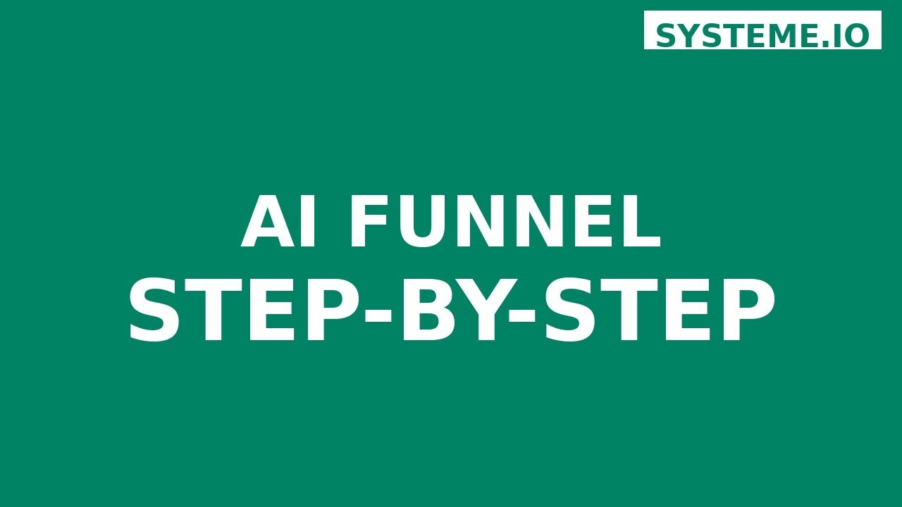 Build Your First AI Funnel in 18 Minutes