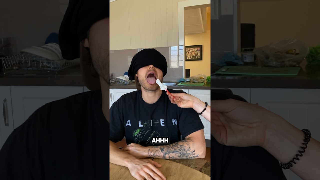 This was so embarrassing! 🥵 (taste test gone wrong 😭😂) #embarrassingmoments #prankshorts