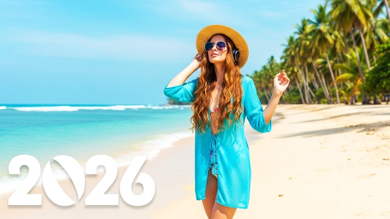 Sunny Beach Deep House Vibes 🌴 Chill Daytime House Music for Summer & Ocean Mood