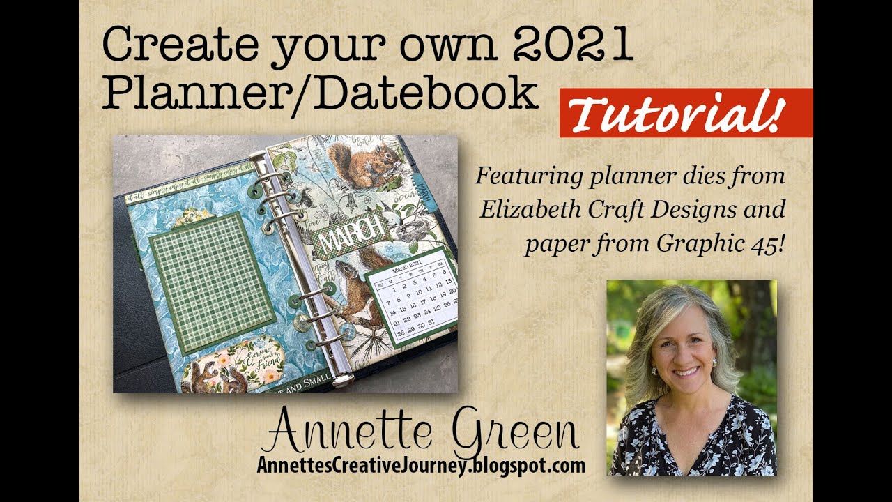 Make your own 2021 Planner - A Tutorial!