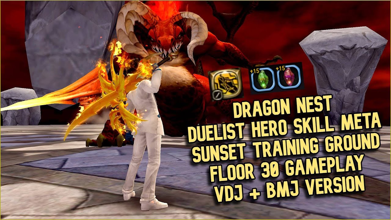 Long Time No Play Duelist Hehehe , Duelist Sunset Training Ground F30 Gameplay (Hero Skill Meta)