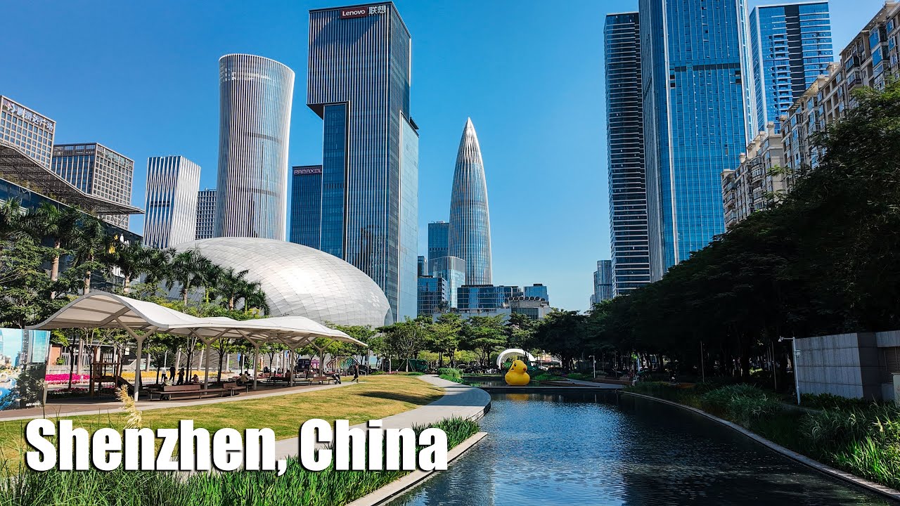 What are the world's most advanced cities like? Shenzhen, China - 2026 Pedestrian City Center (4K)