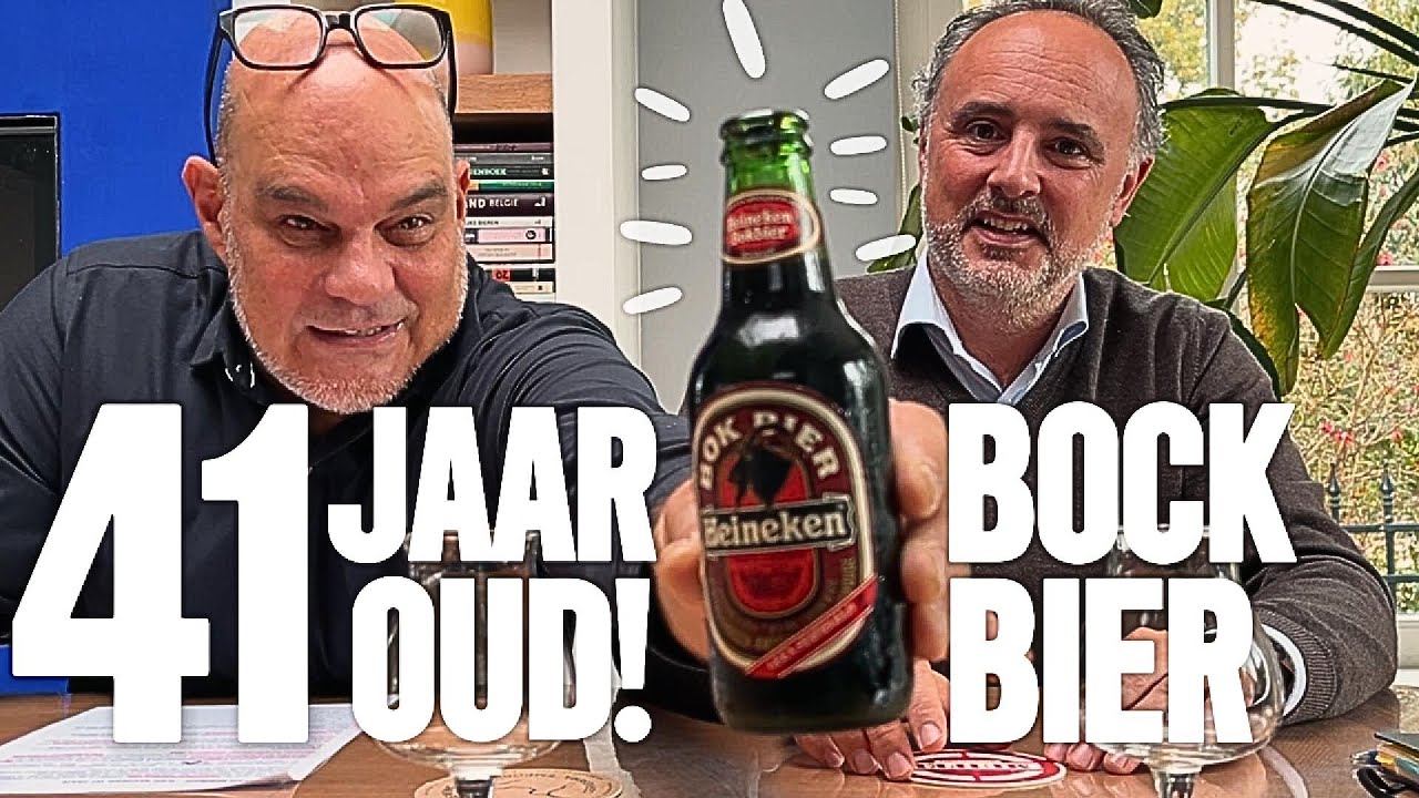 41 JAAR OUD BOCKBIER van HEINEKEN - Keldervondst of Kelderklap Pt. 2