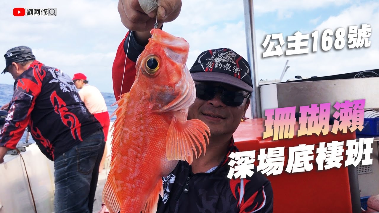 【船釣】挑戰珊瑚瀨深場底棲班 風大流強~又是難搞的一天《公主168號》X《愛船釣家族》 2022/03/13