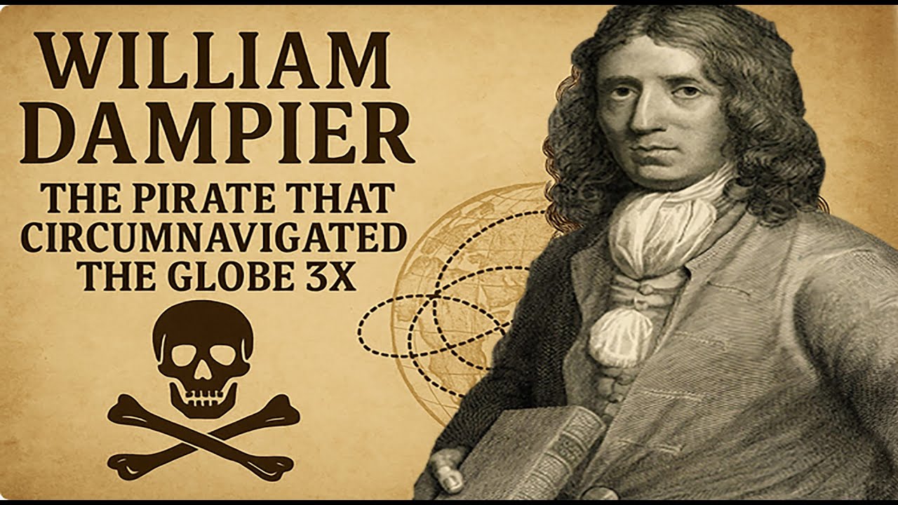 William Dampier: The Pirate That Circumnavigated the World 3x