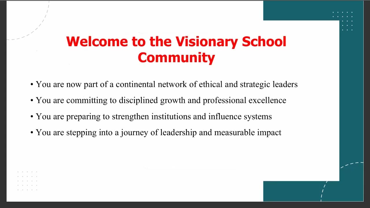 Cohort 39 Official Orientation | Executive Graduate Program 2026