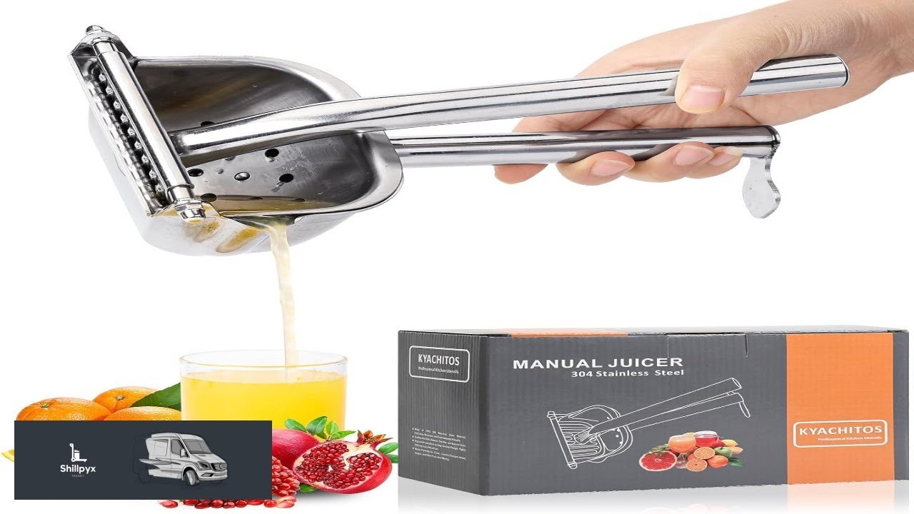 Large Lemon Squeezer 304 Stainless Steel Citrus Juicer Heavy duty Manual Juicer