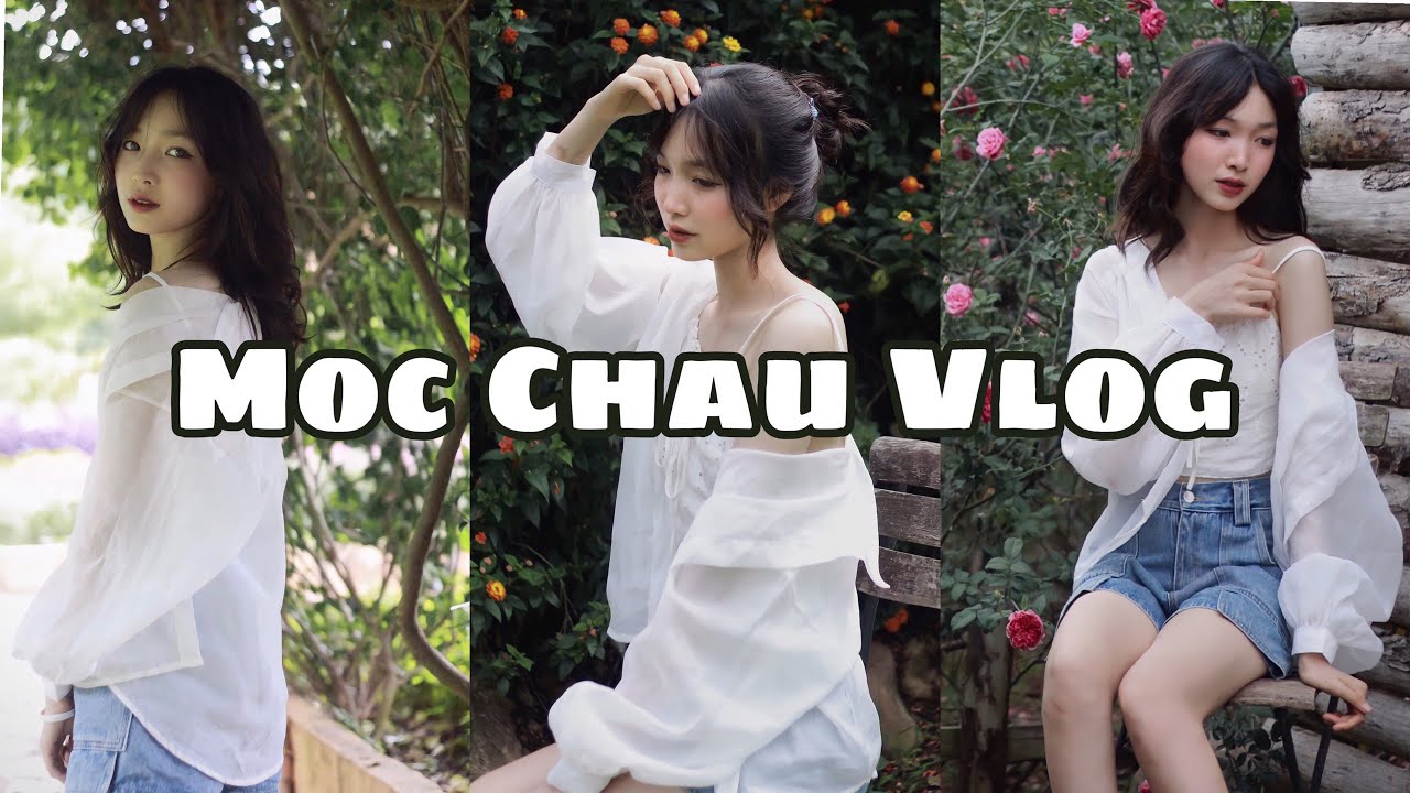 Travel vlog | Lớp mình đi Mộc Châu 2n1d ✨💅 |Chuyện đi chơi, ăn uống,.. |Mình là Vie