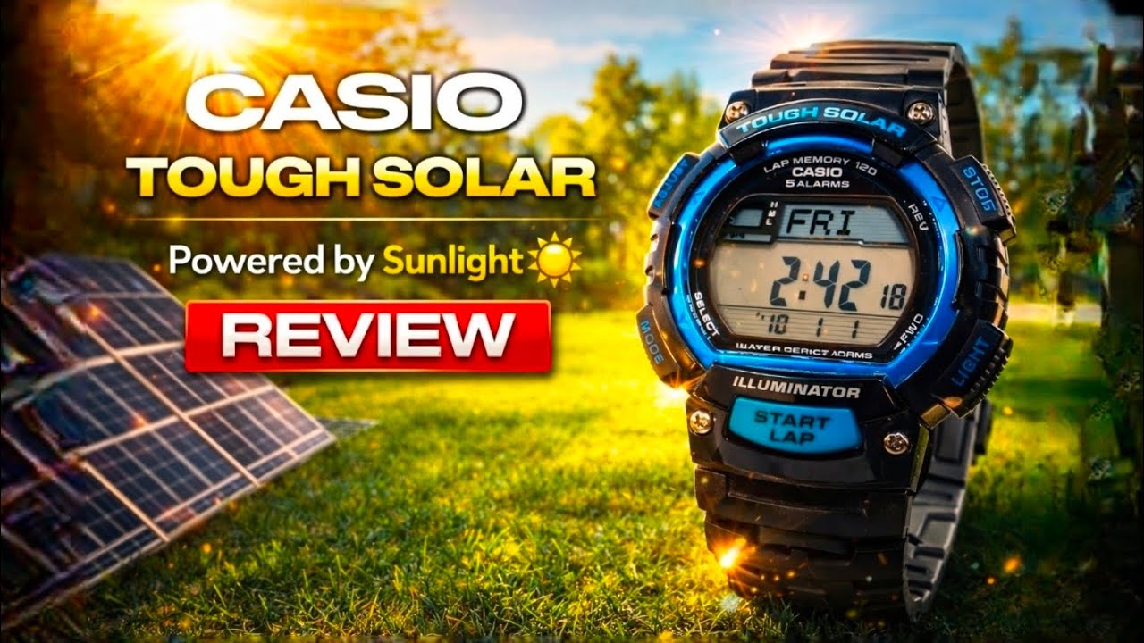 Casio STL-S100H Solar Watch Review - Module 3425 - Ep 41