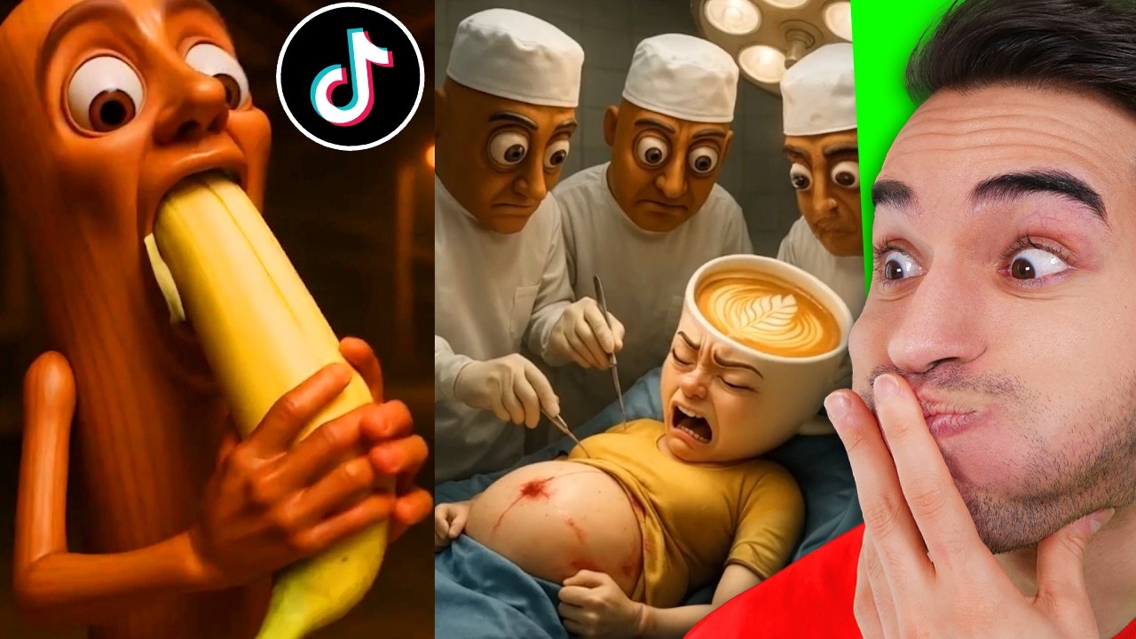 REAZIONE AI NUOVI TIKTOK DEI BRAIN ROT