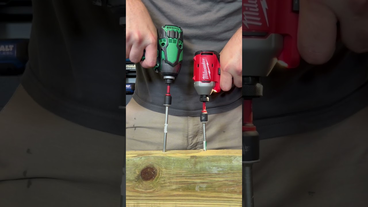 Milwaukee compact VS Gen 1 triple hammer.