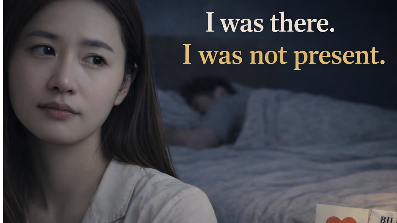 My marriage was fine. Why did I feel absent?