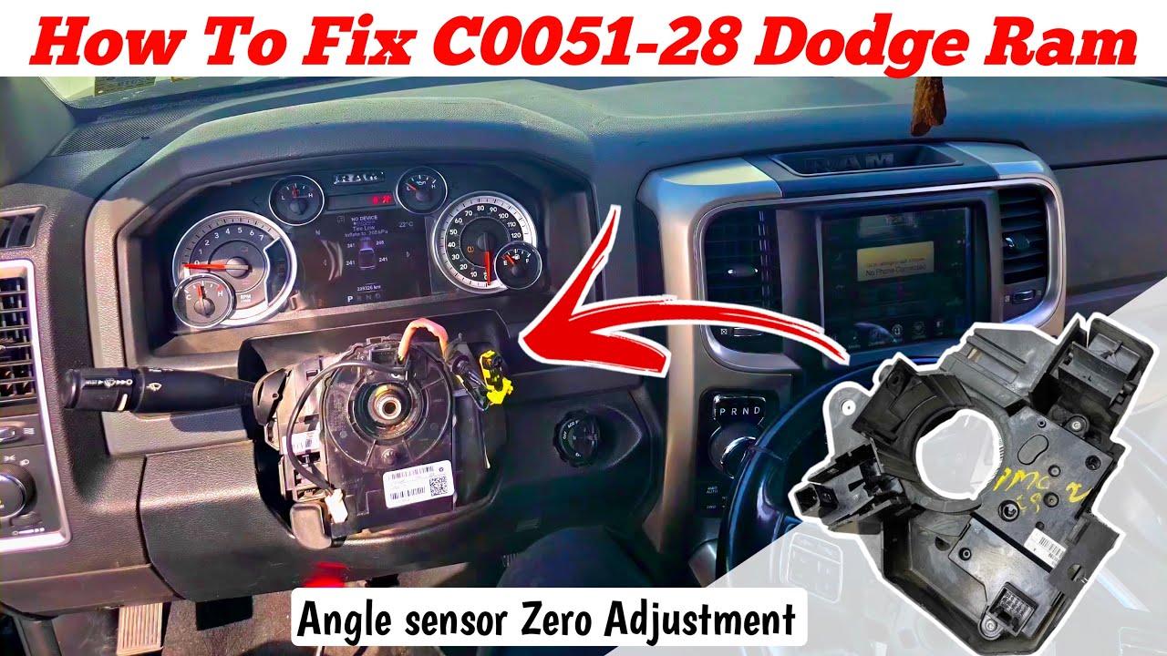 How To Fix C0051-28 Angle Sensor Zero Point Adjustment || Complete Guide 💯
