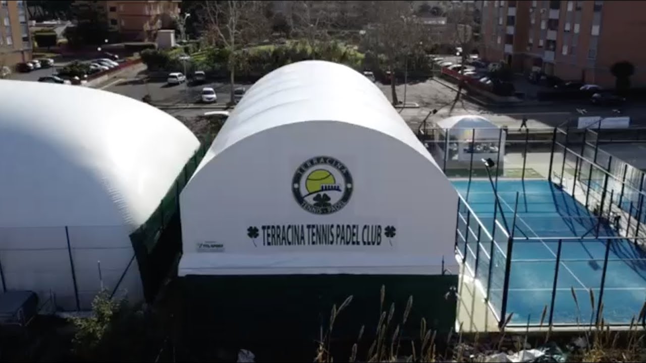 Realizzazione e montaggio copertura per campo da Paddle - Terracina Tennis Padel Club