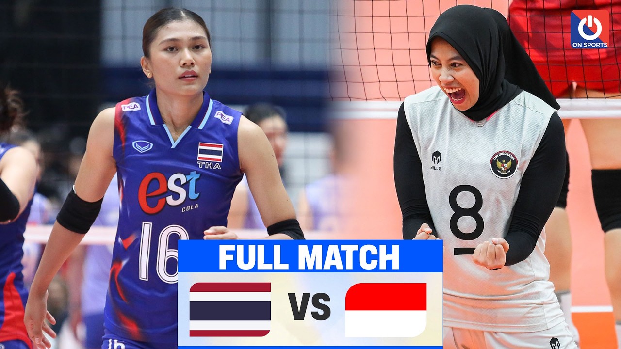 FULL HD | THAILAND vs INDONESIA | Đỉnh cao quyết đấu Pimpichaya - Megawati, đẳng cấp ngôi sao