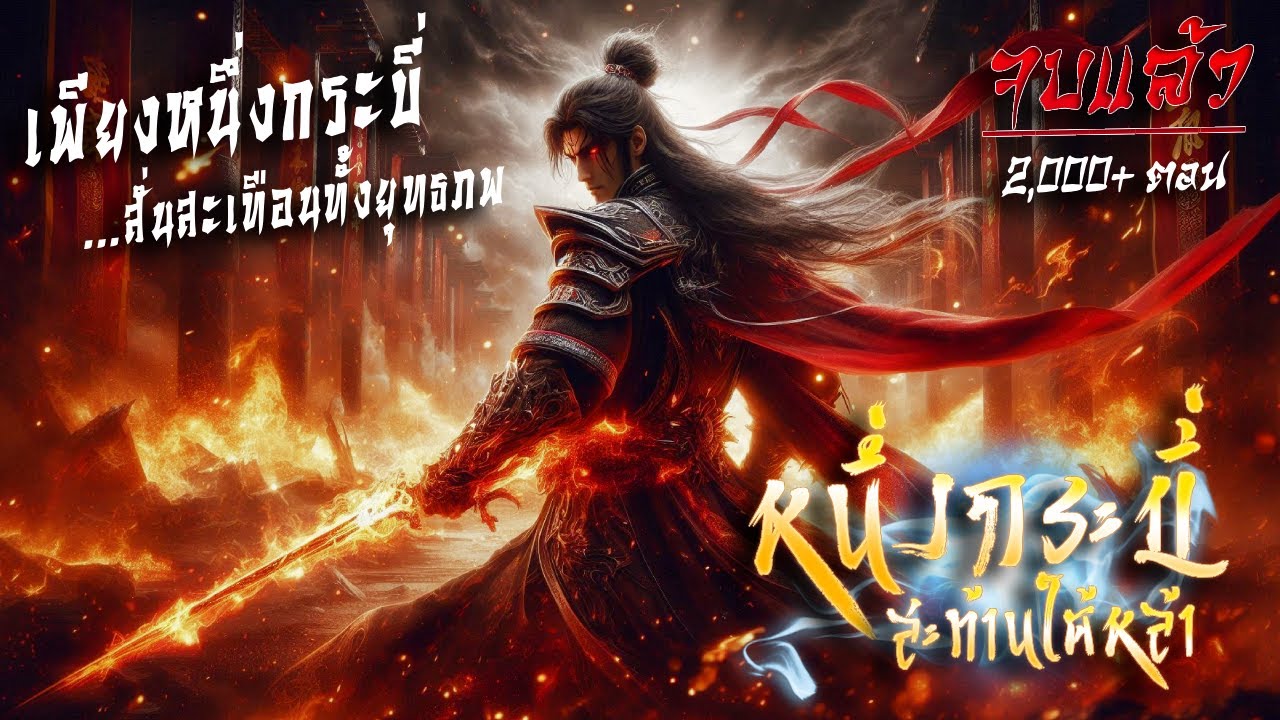 🎧 ฟังต่อเนื่อง | หนึ่งกระบี่สะท้านใต้หล้า EP.01-60 🔥 Podcast