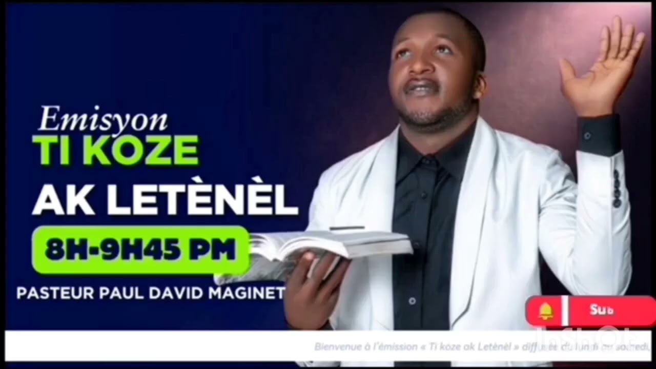 JEUDI 5 FÉVRIER 2026| EMISYON TI KOZE AK LETÈNÈL | DI YON MO SENYÈ 