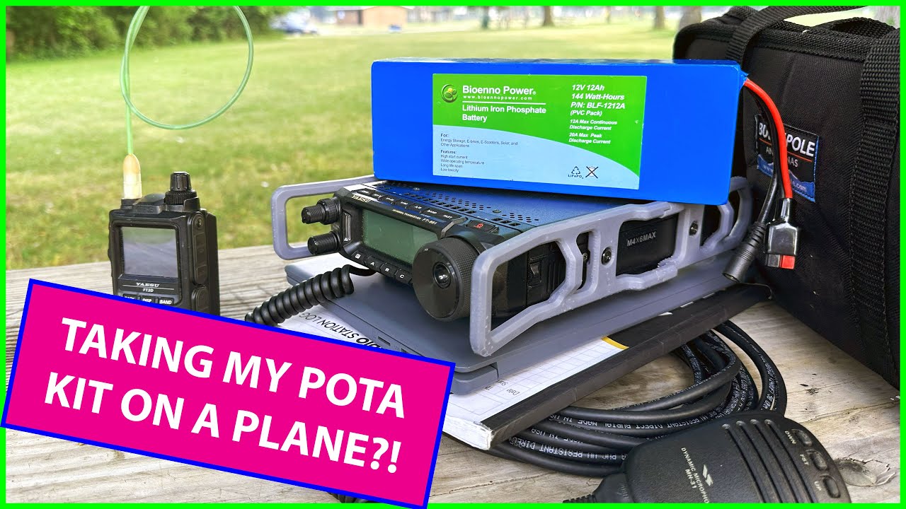 POTA Travel Kit and Flying with Your Radio Kit