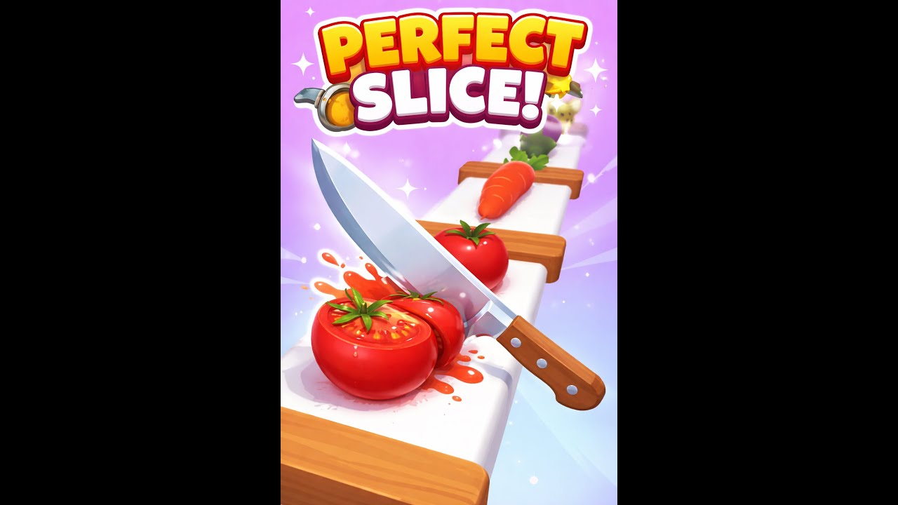 Perfect Slice Game LIVE 🔪 | Satisfying Cutting Gameplay & Real-Time Fun