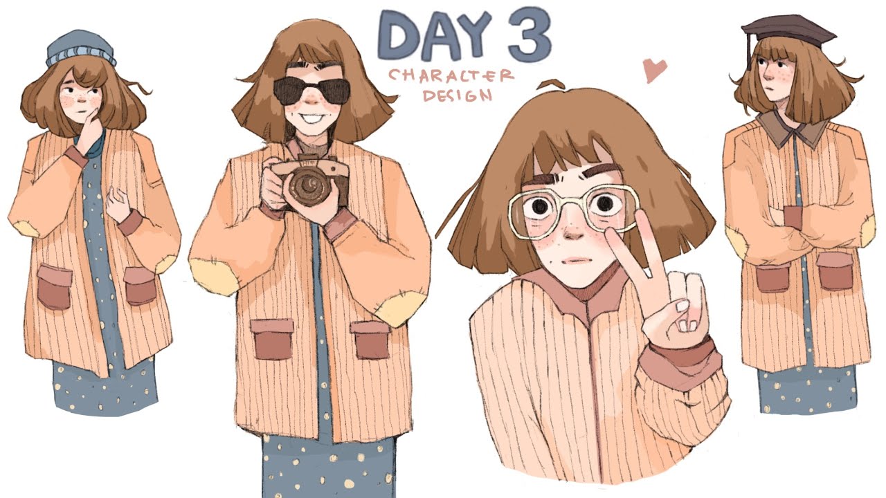 designing characters for 30 days until I get hired. (day 3)