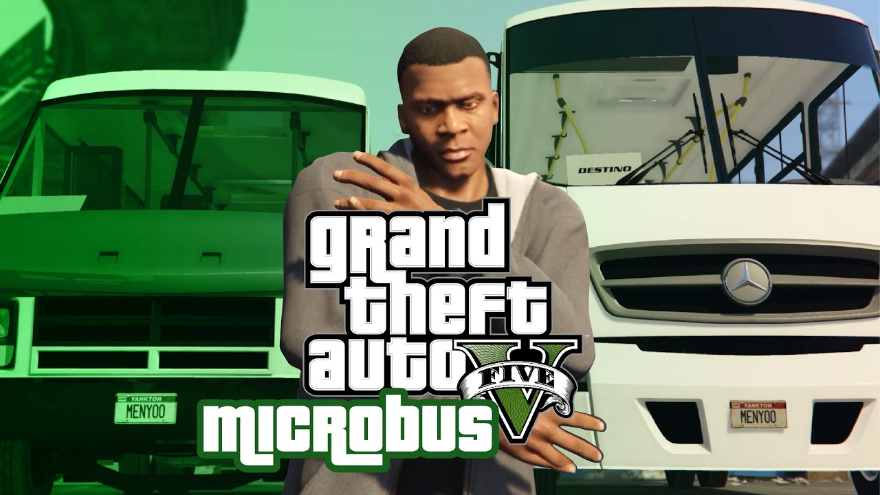 De MICROBUSERO en GTA V mods #gta