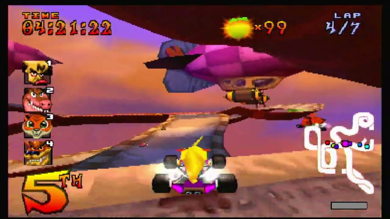 Crash team racing hot air skyway (coco)