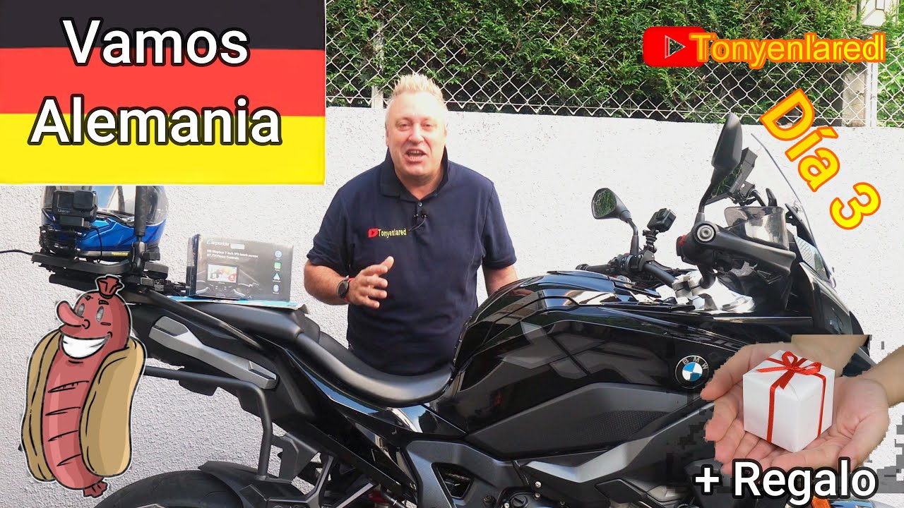 De España a Alemania en Moto. (A comer Salchichas #3)
