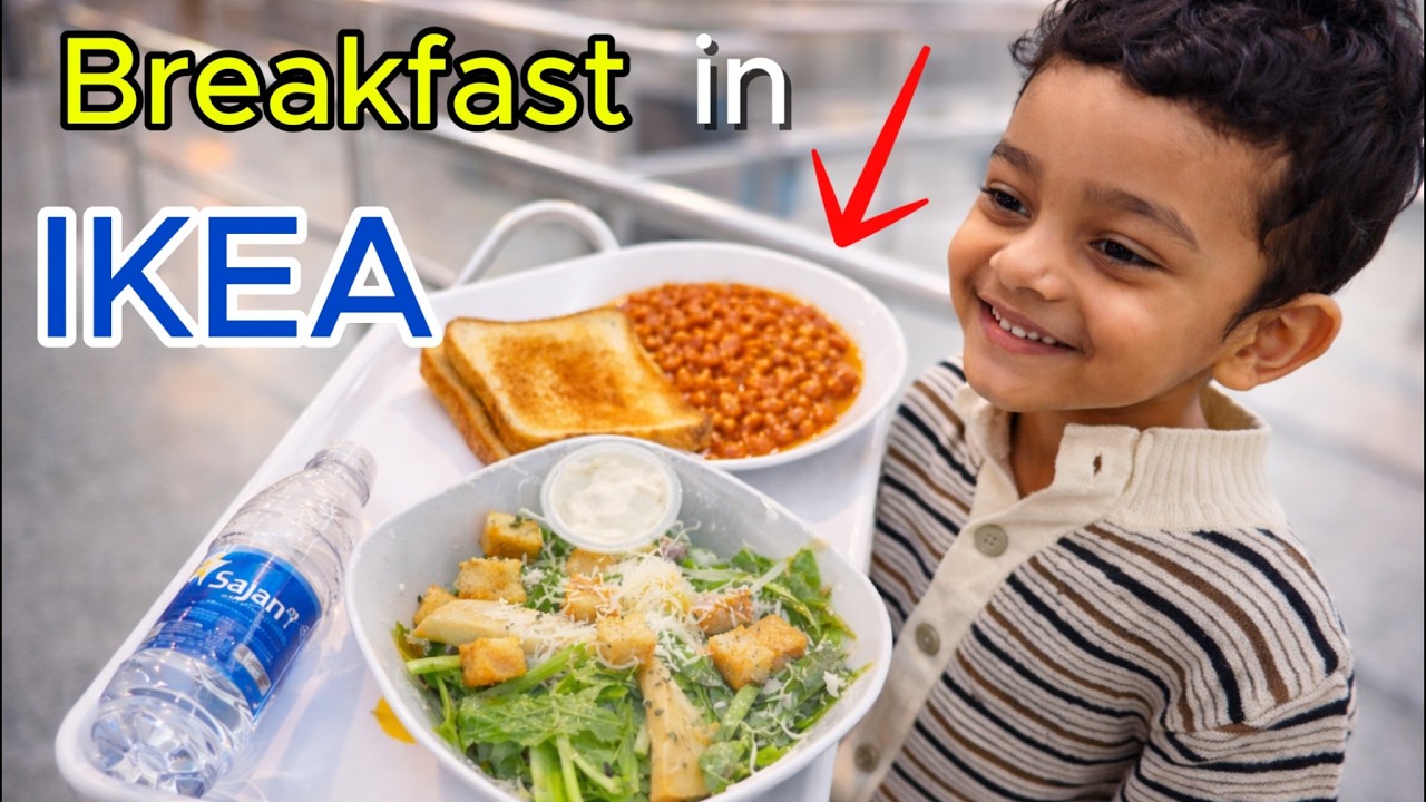 We had Breakfast In IKEA🤩🥐