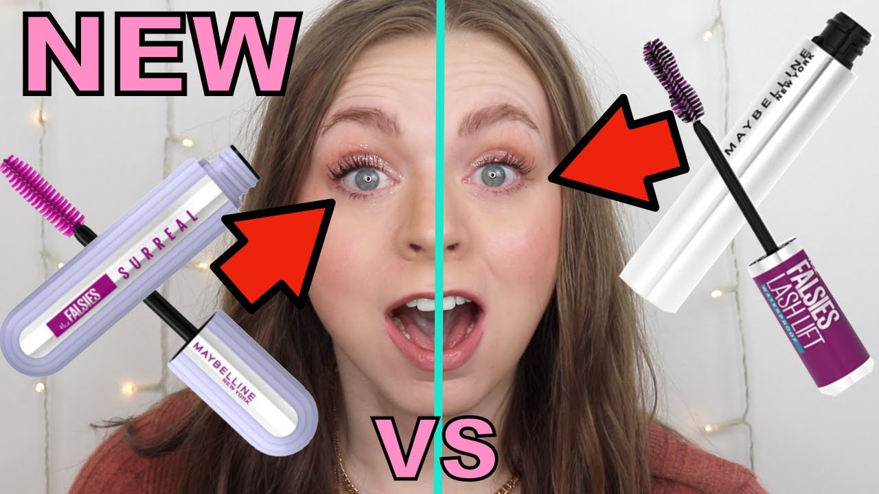 NEW Maybelline The Falsies Surreal Extensions Mascara VS Maybelline The Falsies Lash Lift Mascara!