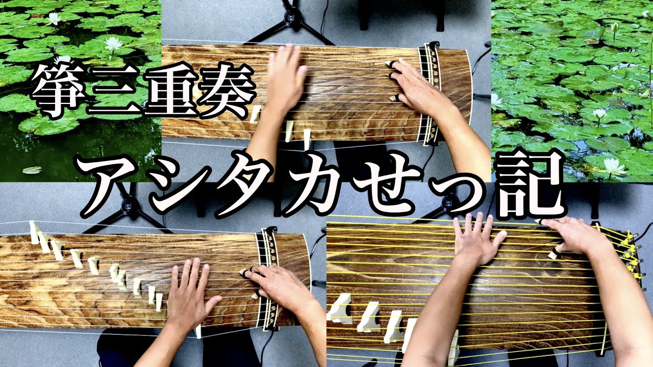箏（琴）三重奏「アシタカせっ記」 Koto trio play 
