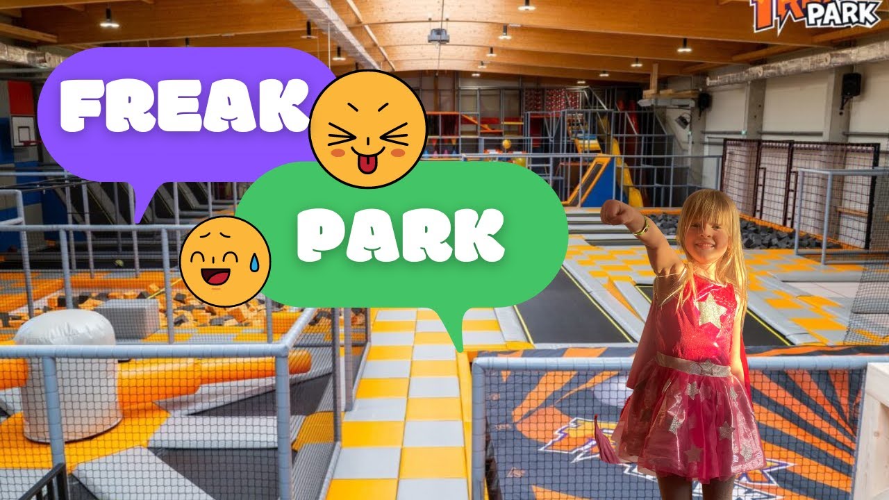 Freak Park - park rozrywki marzeń! Skoki, zjazdy i małpy 🐒