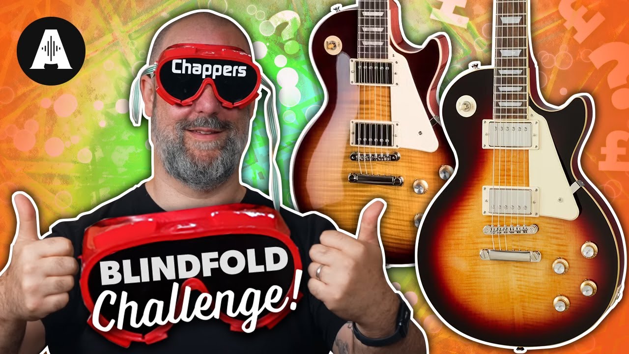 We Remade Our First Video? - Epiphone vs Gibson Les Paul Blindfold Challenge!