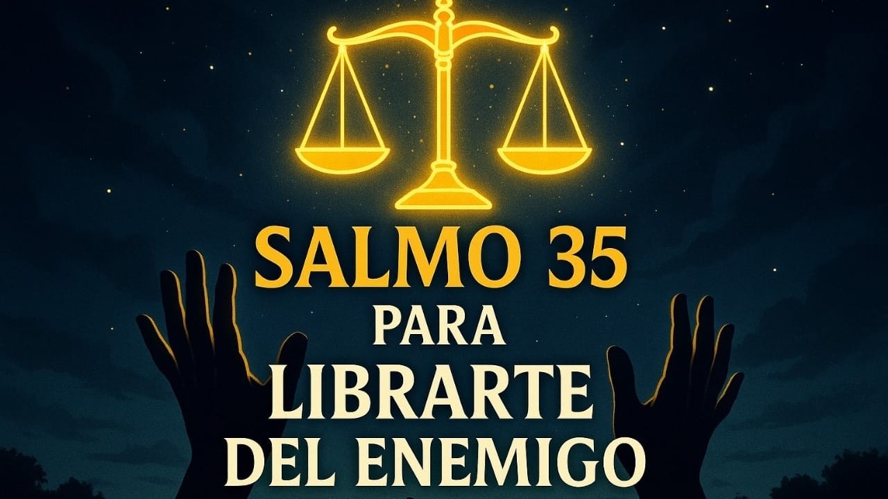 Salmo 35: UNA ORACIÓN de GUERRA ESPIRITUAL cuando TODO está en tu CONTRA 🛡️🔥
