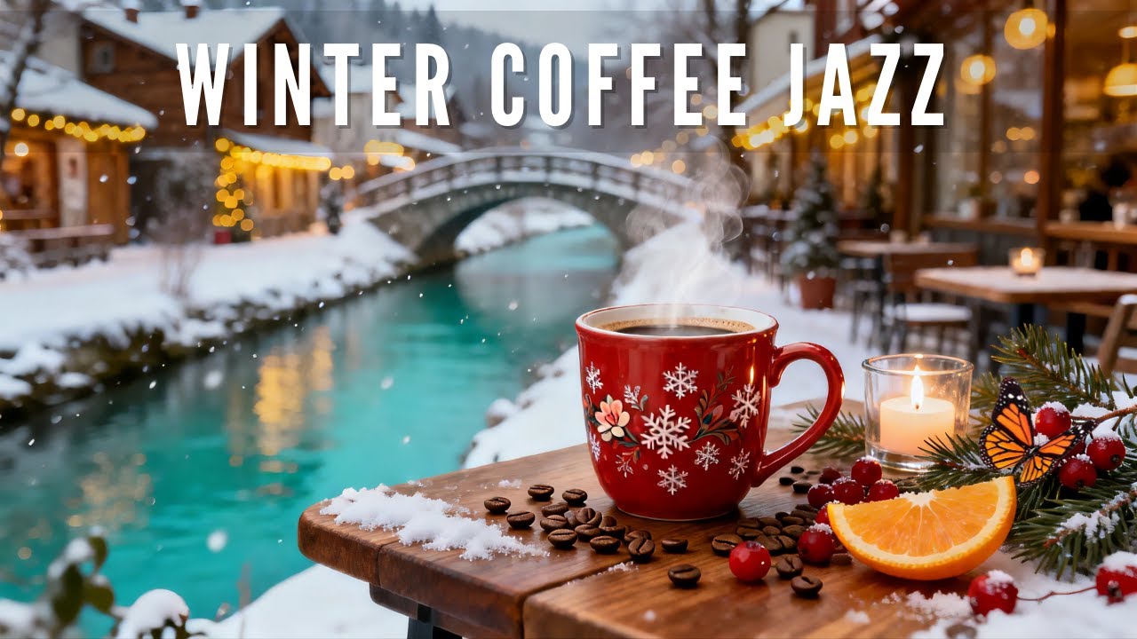 Peaceful Coffee Jazz Vibes ☕ Smooth Bossa Nova Piano & Positive Jazz | Cozy Cafe Relaxing Music