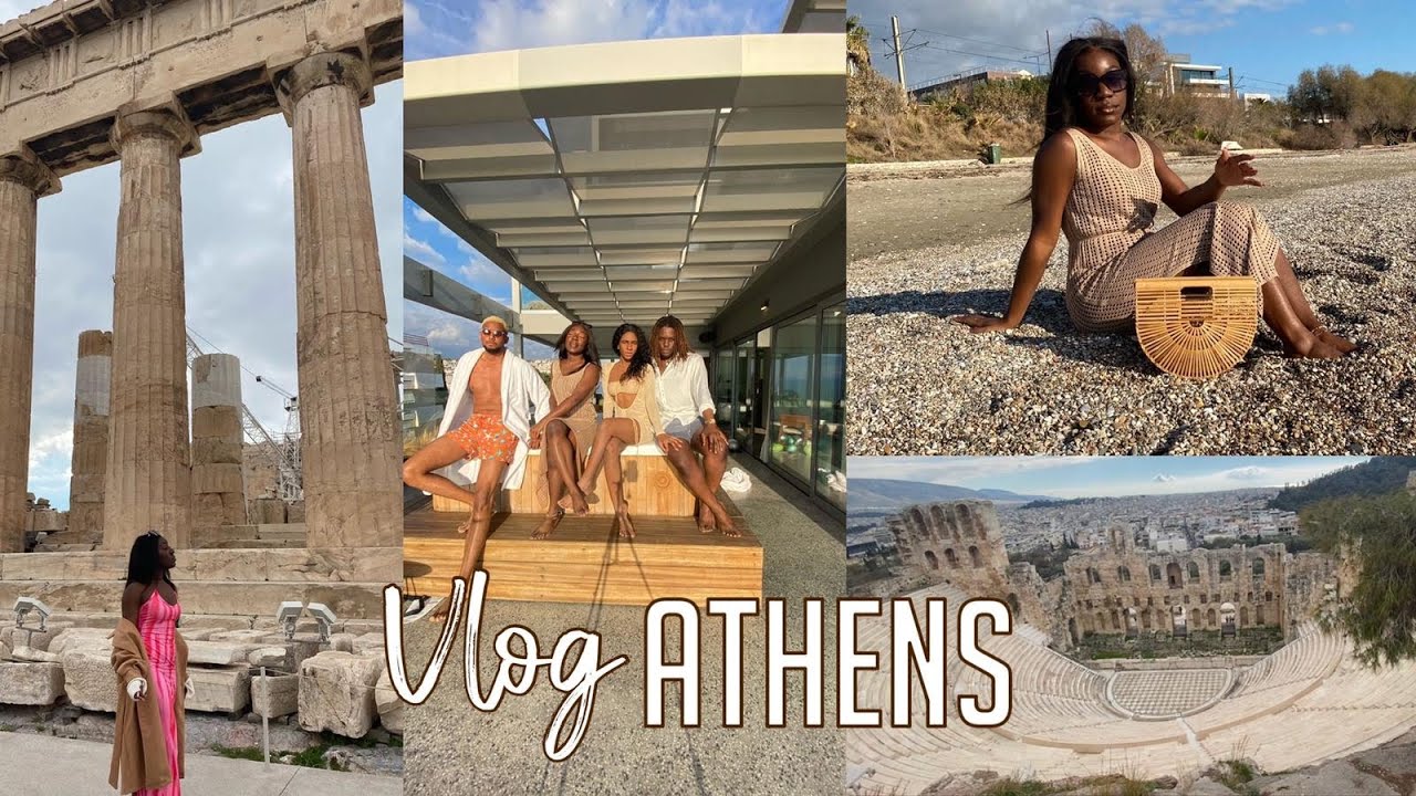 Athens Travel vlog (Acropolis, Night-out , Beach...)