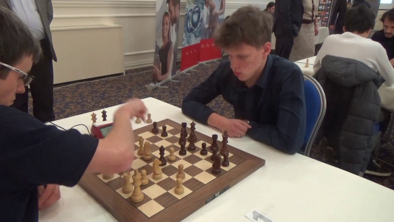GM David Navara - GM Vladislav Artemiev, Caro-Kann defense, Blitz chss